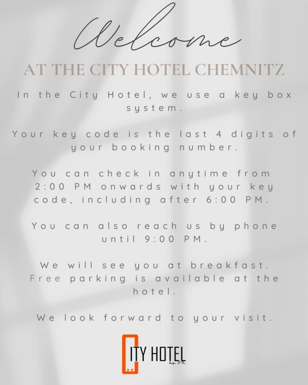 City Hotel Chemnitz Exterior foto